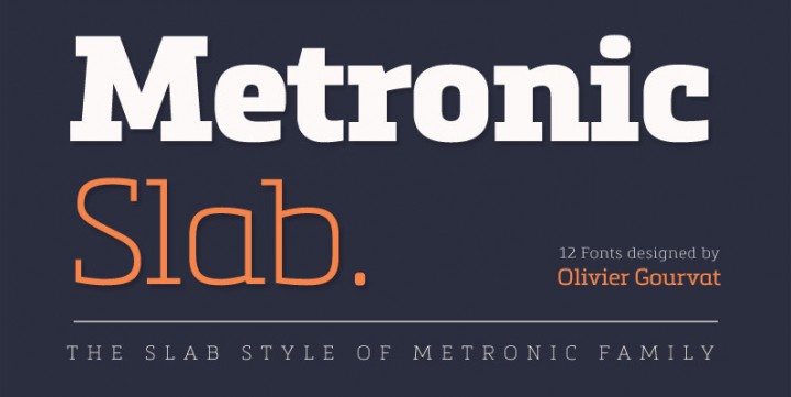 Metronic Slab Pro, designed by Mostardesign