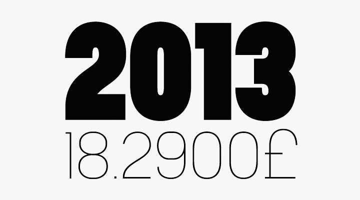 Top 10 Fonts of 2013 - 11