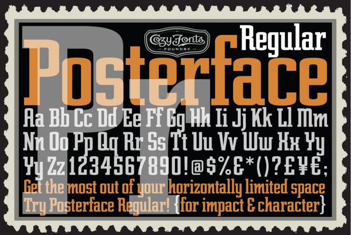 Download Posterface by CozyFonts