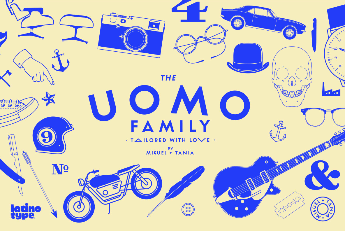 Uomo Font by LatinoType