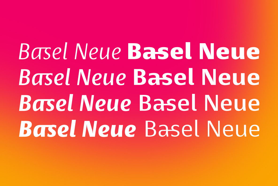 Basel Neue by Isaco Type
