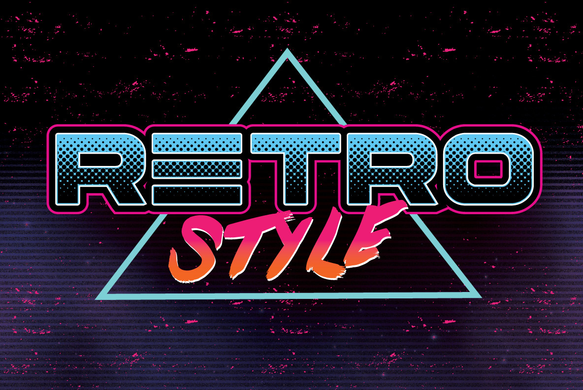 80s Retro Graphic Styles - 4