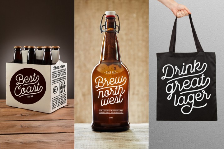 A Font Designed for Microbreweries