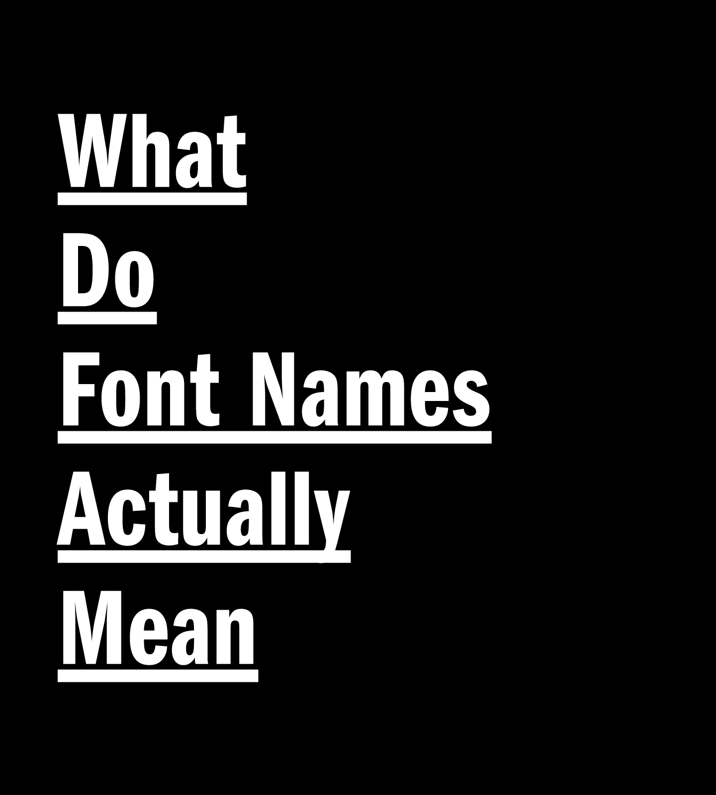 What Do Font Names Actually Mean YouWorkForThem Blog