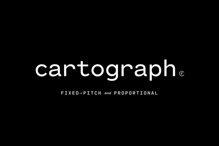 Cartograph - A Modern Monospace Type Design