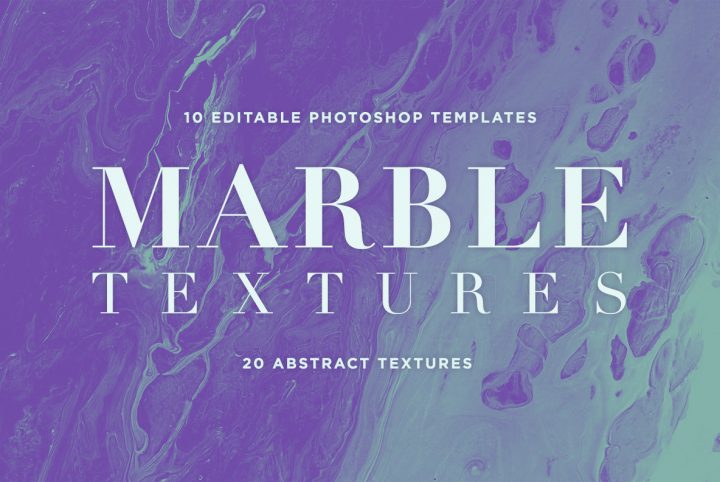 Elevate Graphic Artwork With Marble Textures