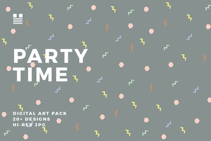Party Time: A Festive, Fun Art Pack From Hello Mart