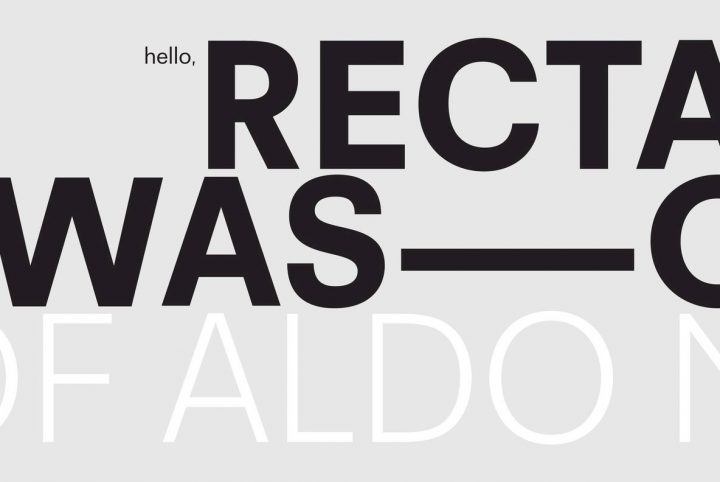 Recta Is A Timeless Revival Of The “Italian Helvetica”