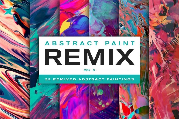 Electric New Artwork From Jim LePage: Abstract Paint Remix Vol. 3