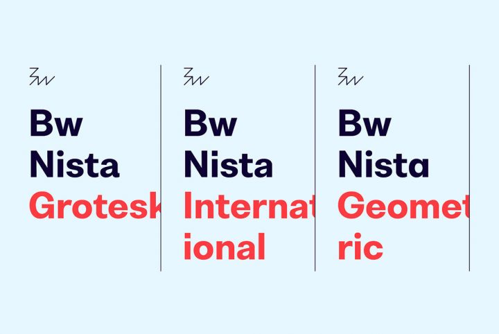 A Neutral Sans Serif From Branding With Type: Bw Nista