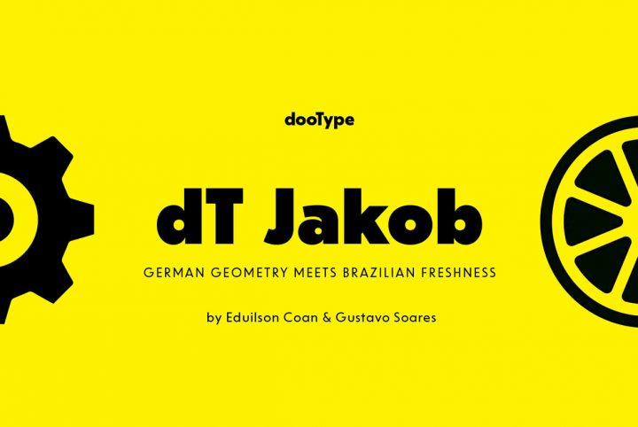 A Geometric Sans Serif With A Human Touch: dT Jakob From dooType