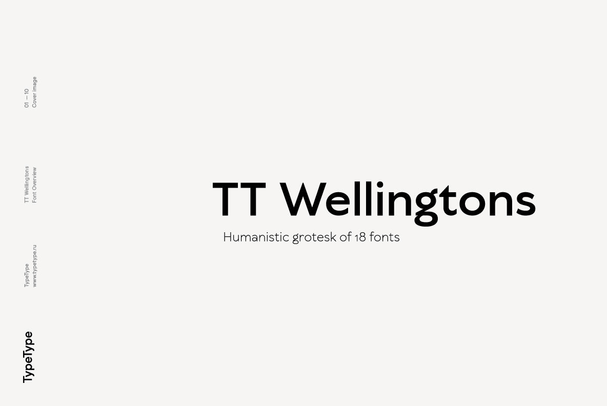 A Warm Sans Serif From TypeType Foundry: TT Wellingtons - 1