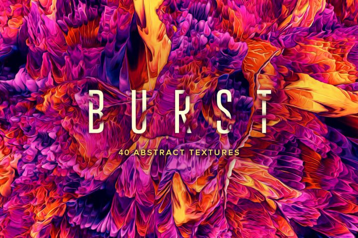 Burst: 40 Abstract Textures Is An Explosion Of Color And Texture