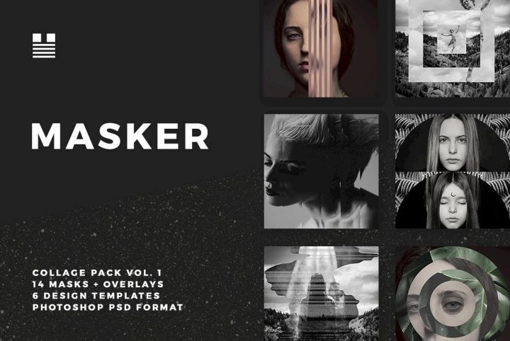 Masker: A Creative Collage Pack from Hello Mart