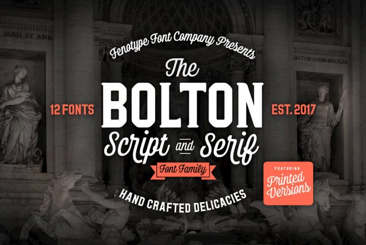 A Script and Serif Family from Emil Bertell: Bolton