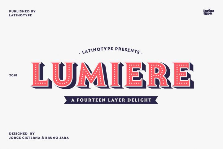 A Fourteen Layer Delight From LatinoType: Lumiere