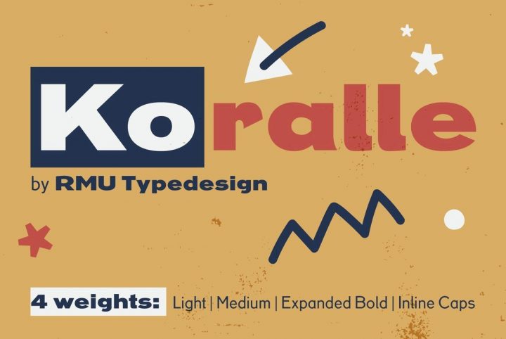 RMU Koralle Revives Four Variants Of A Beloved Classic Sans Serif Design
