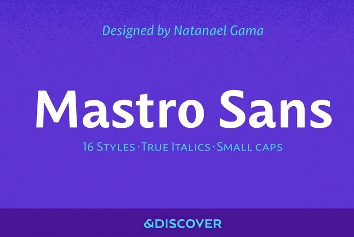 Mastro Sans: A Fresh Contemporary Sans Serif From Ndiscovered