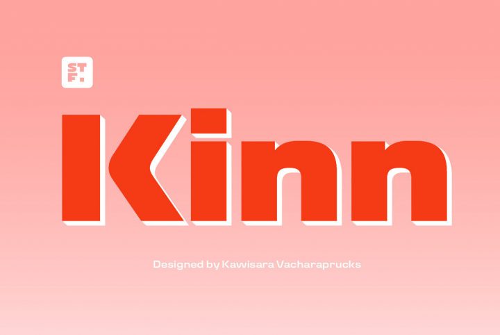Kinn: An Industrial Style Sans Serif From Stawix Foundry