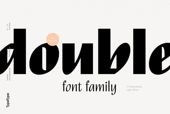 TT Nooks: An Experimental Font Family From TypeType Foundry