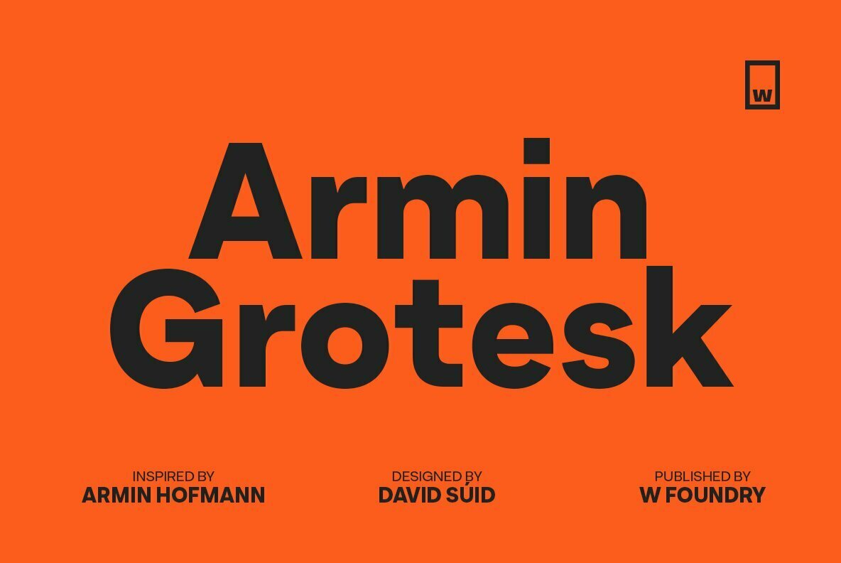 Armin Grotesk Embraces the Swiss Style With Contemporary Flair