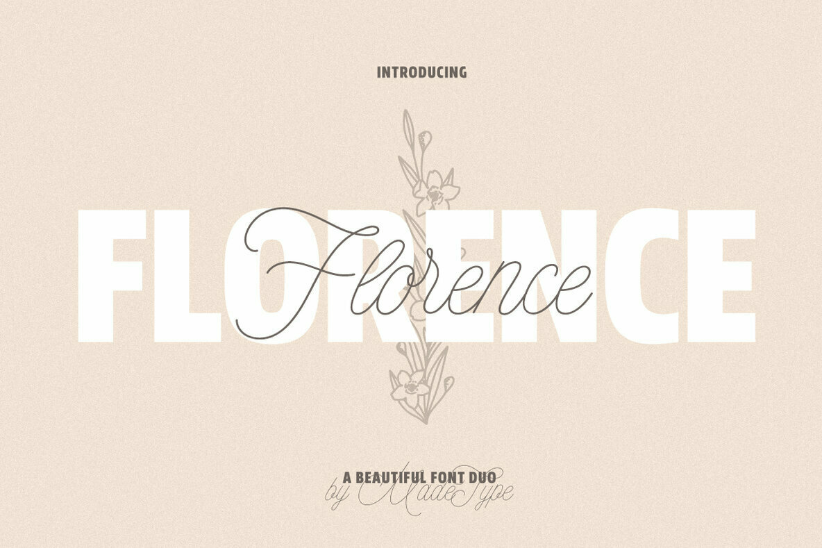 A Font Duo Built For High Fashion: MADE Florence