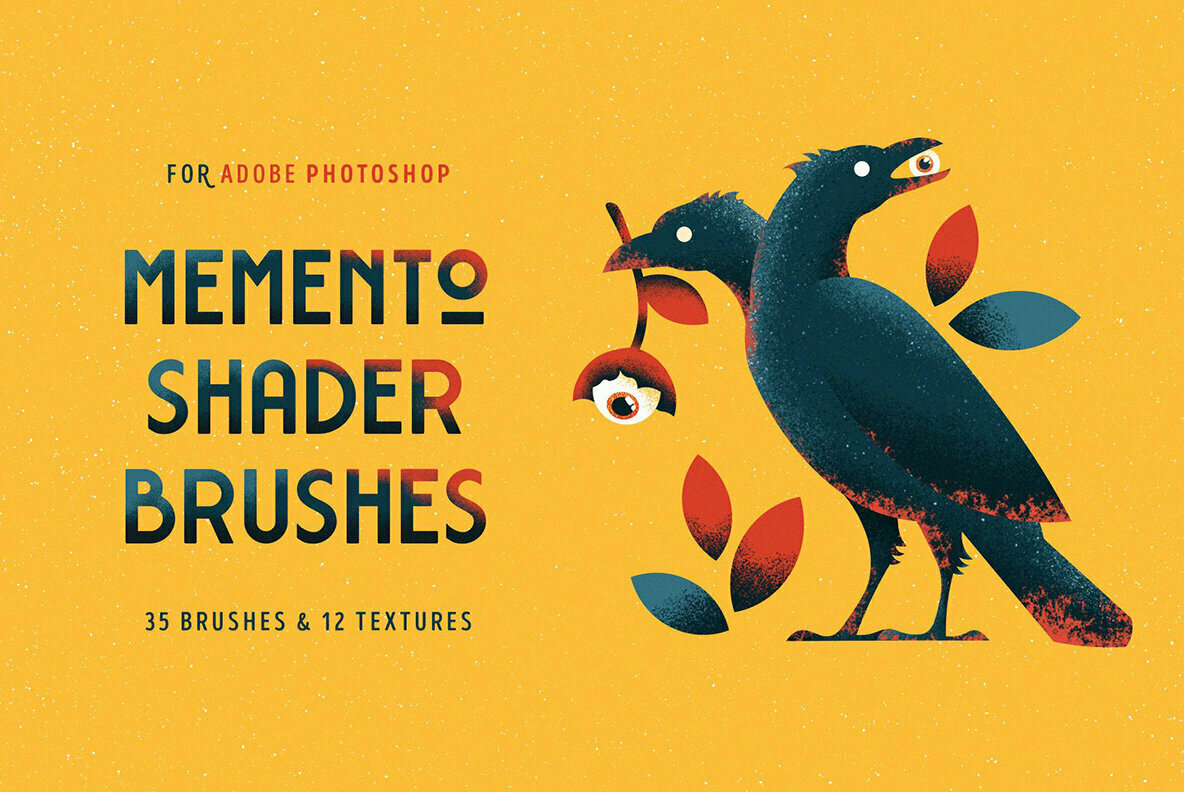 Pixelbuddha Releases Memento Shader Brushes for Photoshop