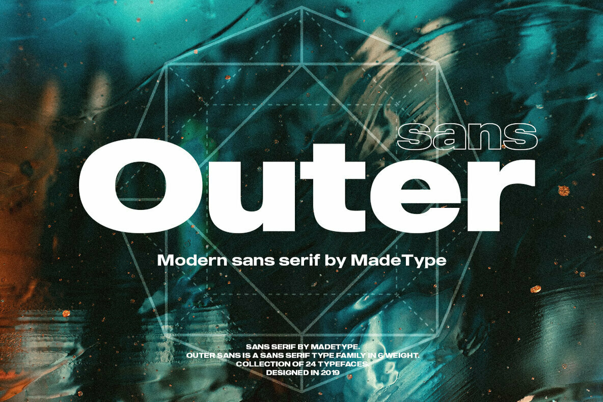 MADE Outer Sans: A Versatile Contemporary Sans Serif Family From MadeType