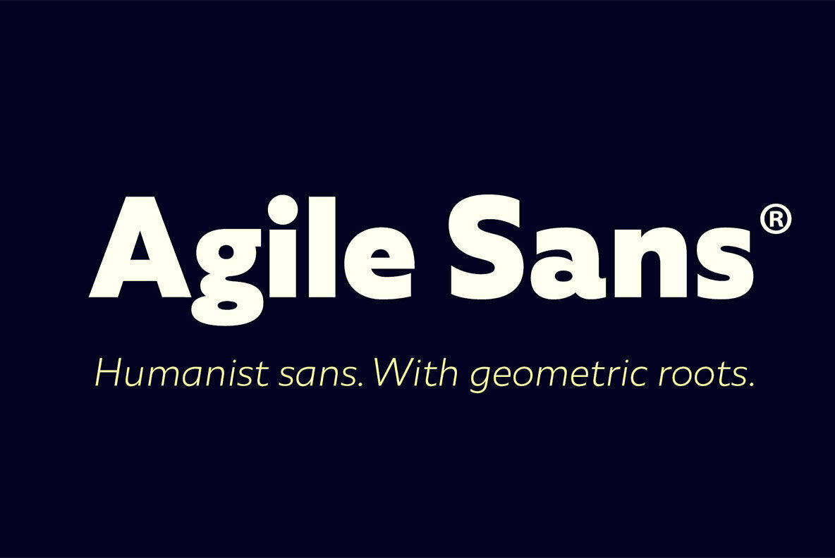 Agile Sans: An Aptly-Named Sans Serif Family From Emil Bertell