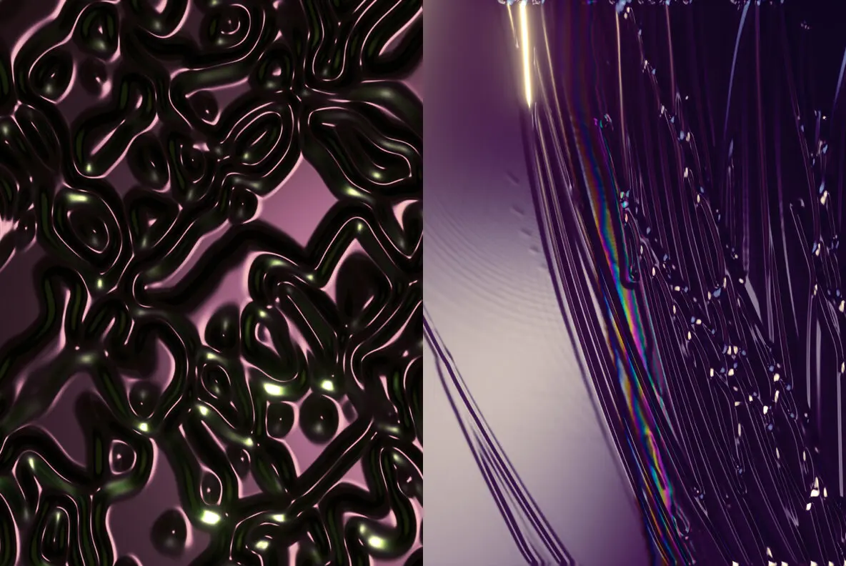 Liquid Metal Features Hyper-Realistic Molten Texture, New From Danny Jones  - YouWorkForThem Blog