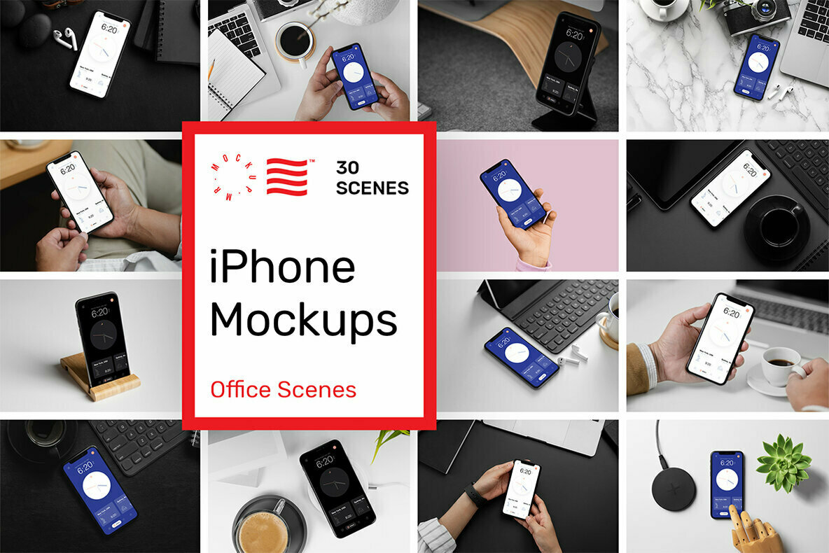 Create Finished Design Presentations With iPhone 11 Mockups Pack