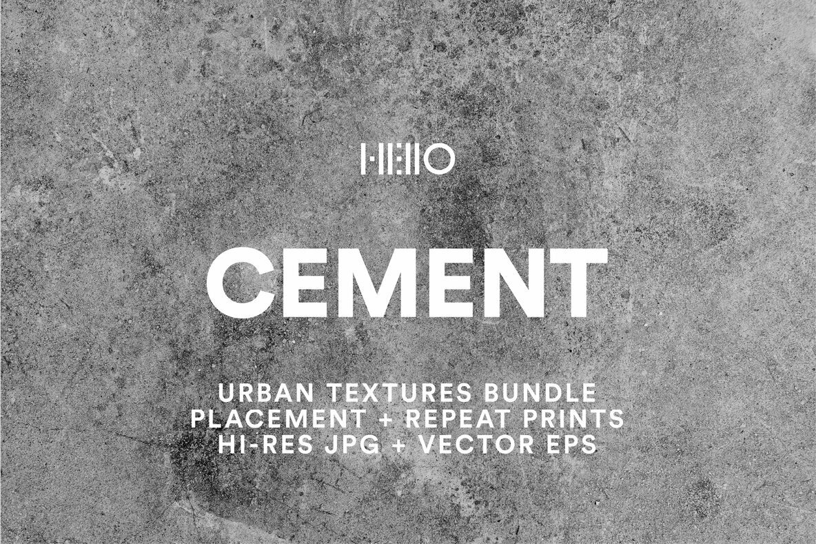 Cement Urban Textures: New From Hello Mart