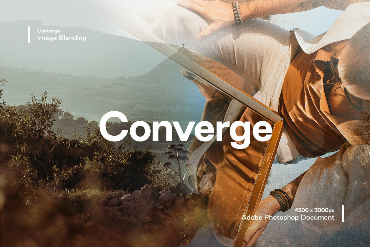 Converge: A Two-Step Blending Tool For Image Overlays From Studio 2AM