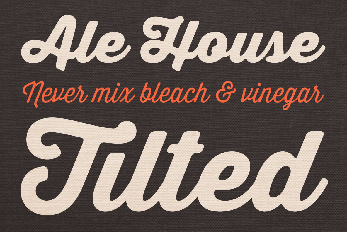 Thirsty Soft: Warm Vintage Appeal in a Classic Cursive Script