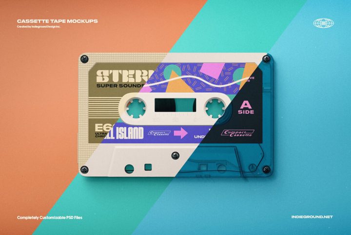 Mocking the Past with Cassette Tape Mockups