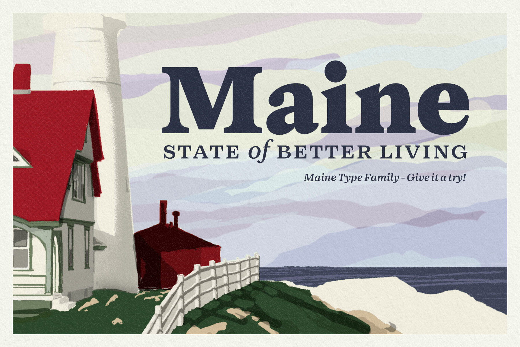 Maine from Finland: Another Emil Bertell Font Masterpiece