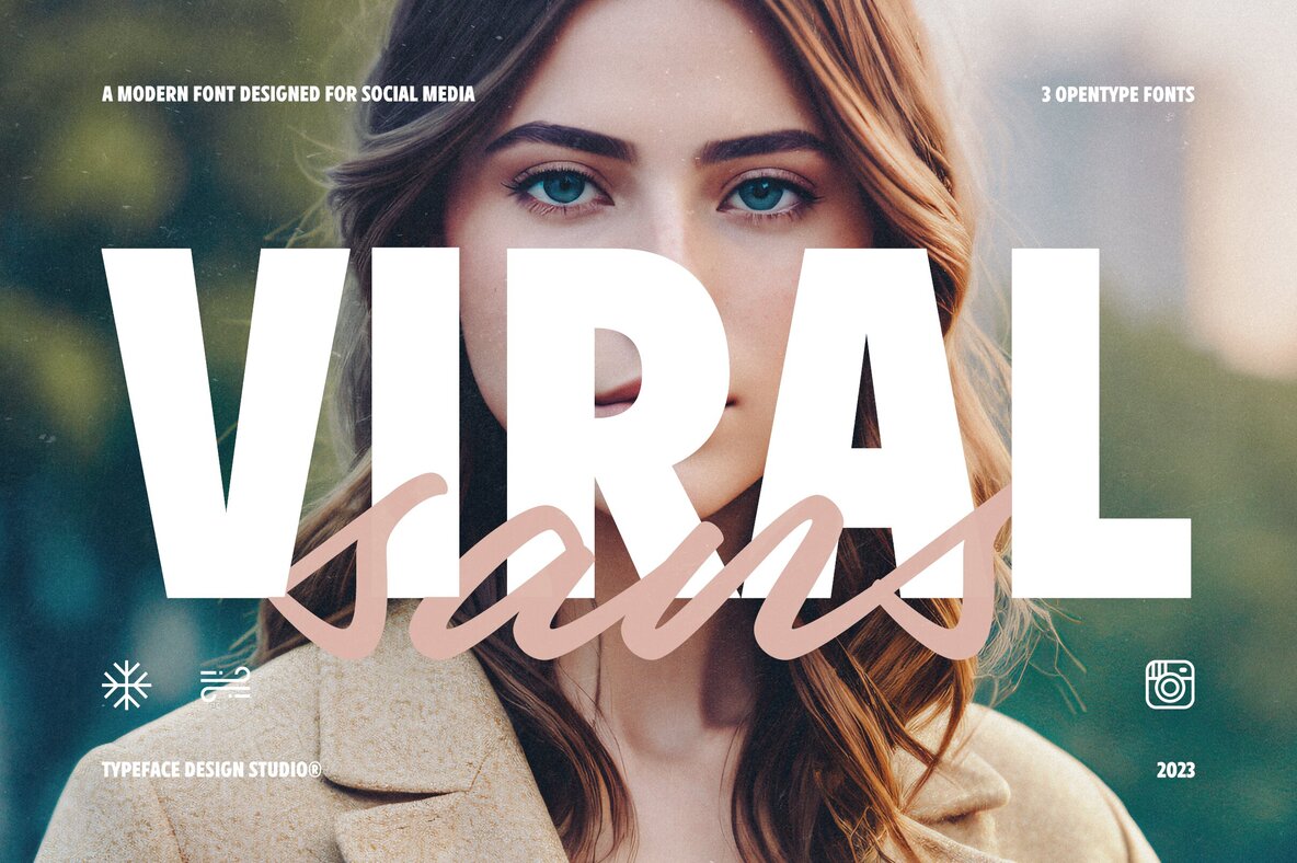 Ignite Your Designs with the Viral Font Trio